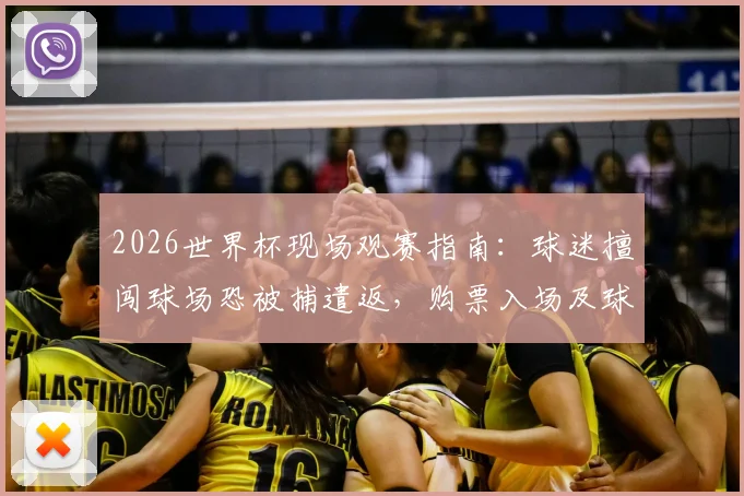 2026世界杯现场观赛指南：球迷擅闯球场恐被捕遣返，购票入场及球场安保须知全解析